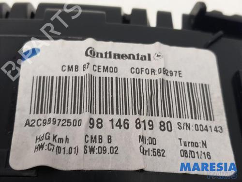 Instrument cluster DS DS 4 / DS 4 CROSSBACK (NX_) 1.6 BlueHDi 120 | BP31414218C47 