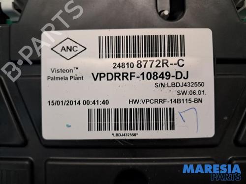 Instrument cluster RENAULT CAPTUR I (J5_, H5_) 0.9 TCe 90 | BP31383980C47  - Image 6