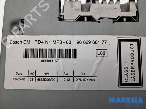 Radio CITROËN BERLINGO MULTISPACE (B9) 1.6 VTi 120 | BP40199551E6 - Image 4
