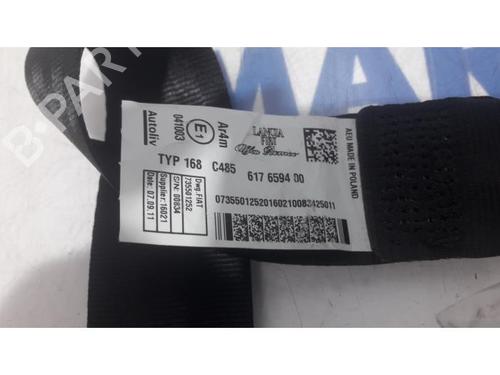 Rear left seatbelt FIAT PUNTO EVO (199_) 1.3 D Multijet | BP31511216I29