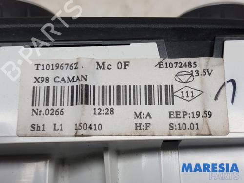 Climate control RENAULT CLIO IV Grandtour (KH_) 0.9 TCe 90 | BP31431864I5