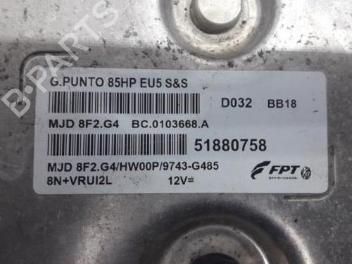 Engine control unit (ECU) FIAT PUNTO EVO (199_) 1.3 D Multijet | BP31439148M57  - Image 5