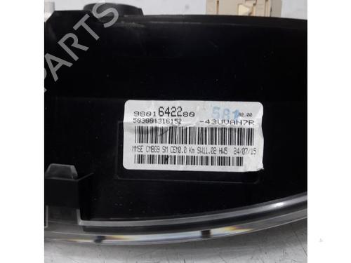 Instrument cluster CITROËN BERLINGO Box Body/MPV (B9) 1.6 HDi / BlueHDi 75 | BP31449756C47