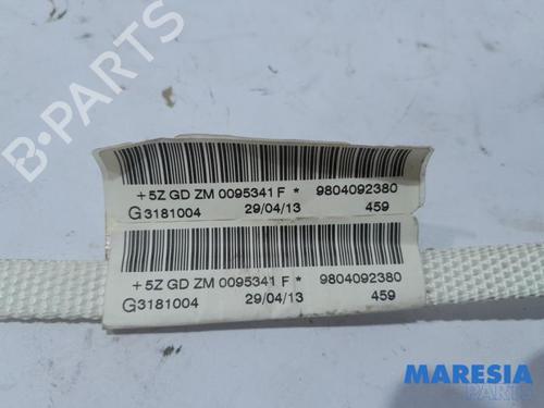 Left curtain airbag PEUGEOT 208 I (CA_, CC_) 1.2 VTI 82 | BP31391624C11 