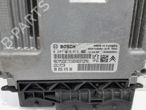 Engine control unit (ECU) CITROËN C3 II (SC_) 1.6 HDi | BP31448795M57