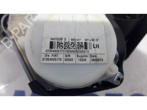 Rear left seatbelt FIAT 500 (312_) 1.2 (312AXA1A) | BP31477481I29
