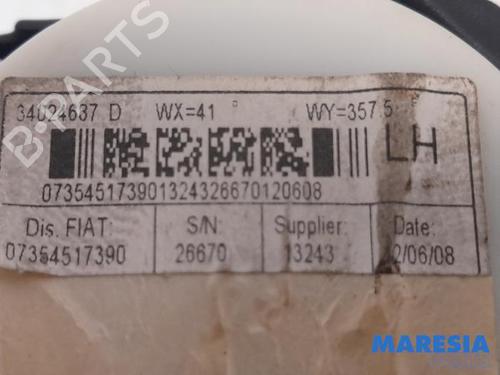 Rear left seatbelt FIAT 500 (312_) 1.4 (312AXC1B, 312CXC1B) | BP31442599I29 - Image 3