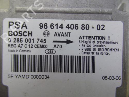ECU airbags PEUGEOT 207 (WA_, WC_) 1.4 16V | BP31499271M53