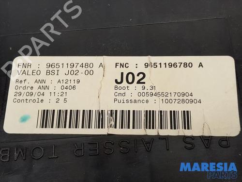 Engine control unit (ECU) PEUGEOT 307 CC (3B) 2.0 16V | BP31520912M57 