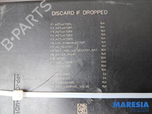 Fuse box RENAULT MEGANE IV Hatchback (B9A/M/N_) 1.2 TCe 130 (B9MR) | BP36436595E1 - Image 5