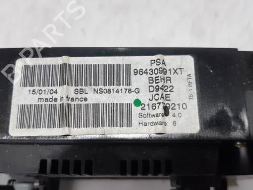 Climate control PEUGEOT 307 CC (3B) 2.0 16V | BP31520207I5