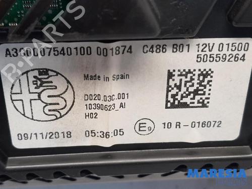 Instrument cluster ALFA ROMEO GIULIA (952_) 2.0 (952ACA25) | BP31447603C47