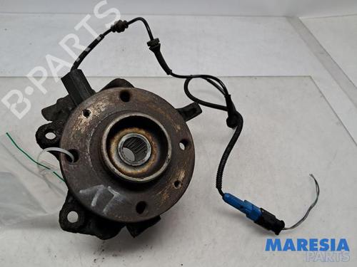 Used Left front steering knuckle PEUGEOT 208 I (CA_, CC_) 1.2 VTI 82 (82 hp) 31527151