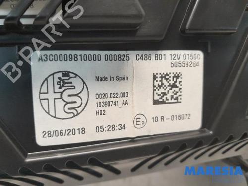 Instrument cluster ALFA ROMEO STELVIO (949_) 2.0 Q4 (949.AXA2A) | BP31476279C47