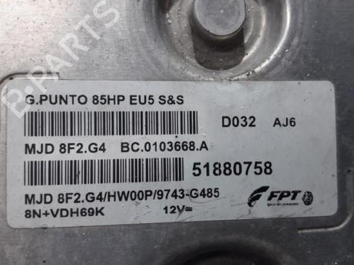 Engine control unit (ECU) FIAT PUNTO EVO (199_) 1.3 D Multijet | BP31483453M57  - Image 6