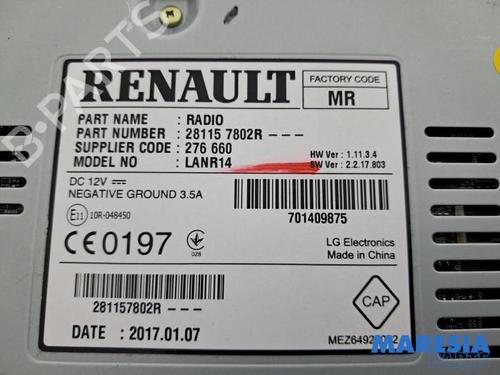 Radio RENAULT MEGANE IV Hatchback (B9A/M/N_) 1.6 TCe 205 (B9MV) | BP36420558E6 - Image 4