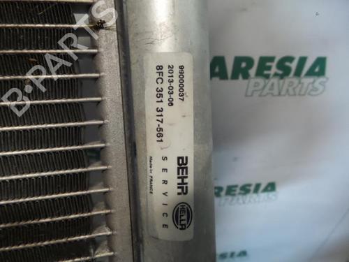 AC radiator PEUGEOT 307 Break (3E) 1.6 HDi | BP31446873M32