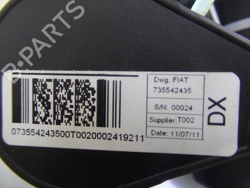 Front right seatbelt FIAT DOBLO Cargo (263_) 1.6 D Multijet (263WXD1B, 263WXR1B, 263WXX1B, 263ZXD1B,... | BP31520745I25