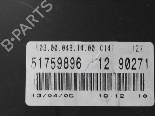 Instrument cluster FIAT PANDA (169_) 1.2 (169.AXB11, 169.AXB1A) | BP31432158C47