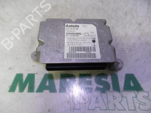 Used ECU airbags RENAULT CLIO III (BR0/1, CR0/1) 1.2 16V (BR02, BR0J, BR11, CR02, CR0J, CR11) (75 hp) 31522504