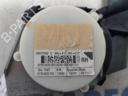 Rear right seatbelt FIAT 500 (312_) 1.2 (312AXA1A) | BP31496121I28