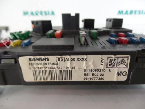 Engine control unit (ECU) PEUGEOT 206 CC (2D) 1.6 16V (2DNFUF, 2DNFUR) | BP31519901M57