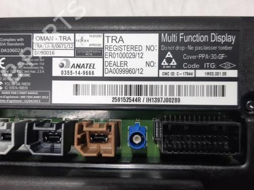 Display monitor RENAULT TRAFIC III Van (FG_) 1.6 dCi 145 (FGMG) | BP31464479C48