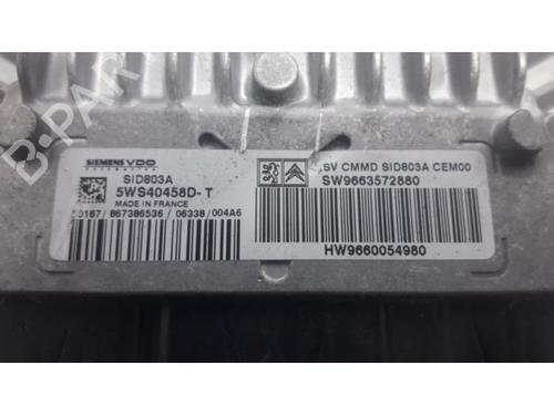 Engine control unit (ECU) CITROËN C4 Picasso I MPV (UD_) 2.0 HDi 138 | BP31387307M57 