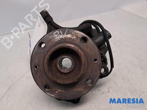 Used Right front steering knuckle PEUGEOT 208 I (CA_, CC_) 1.2 VTI 82 (82 hp) 31404652
