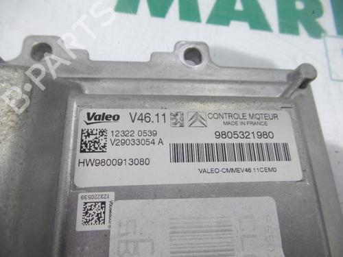 Engine control unit (ECU) PEUGEOT 208 I (CA_, CC_) 1.0 VTi | BP31529898M57
