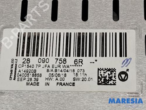 Electronic module RENAULT SCÉNIC IV (J9_) 1.3 TCe 140 | BP31442093M83 