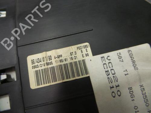 Instrument cluster PEUGEOT 206 Hatchback (2A/C) 1.9 D | BP31466795C47