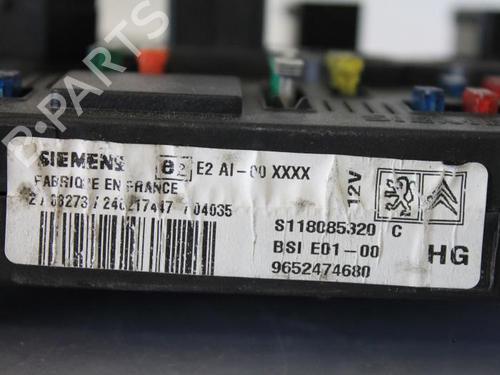 Engine control unit (ECU) PEUGEOT 206 SW (2E/K) 2.0 HDi | BP31396386M57