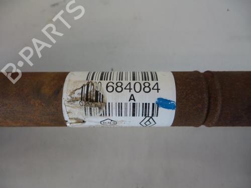 Used Left front driveshaft RENAULT TWINGO II (CN0_) 1.2 16V (CN0K, CN0V, CN0A) (76 hp) 31457344