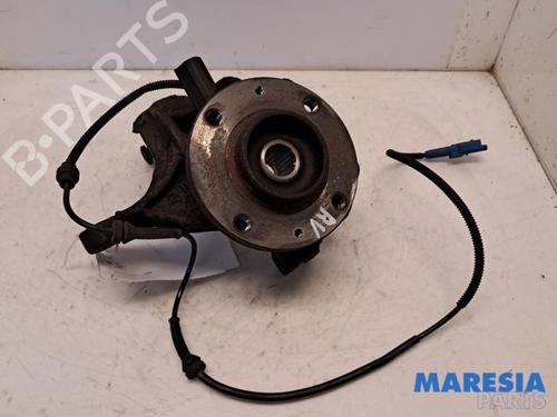 Used Right front steering knuckle PEUGEOT 208 I (CA_, CC_) 1.0 VTi (68 hp) 31383398