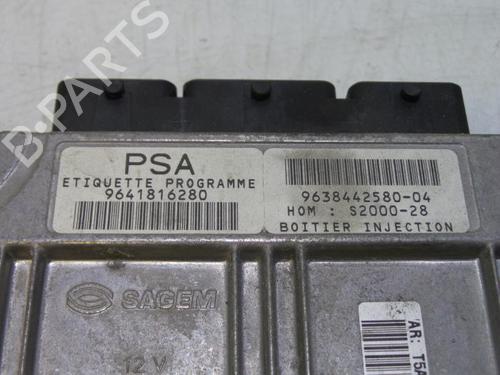 Engine control unit (ECU) PEUGEOT 307 (3A/C) 1.4 | BP31481077M57 - Image 2