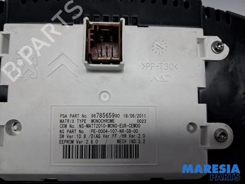 Instrument cluster CITROËN DS4 (NX_) 1.6 VTi 120 | BP31430980C47 