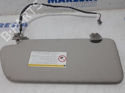 Right sun visor PEUGEOT 3008 I MPV (0U_) 1.6 THP | BP31399926I2 