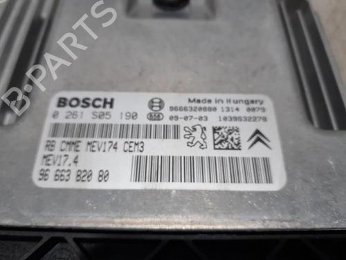 Engine control unit (ECU) PEUGEOT 207 (WA_, WC_) 1.6 16V VTi | BP31478841M57 