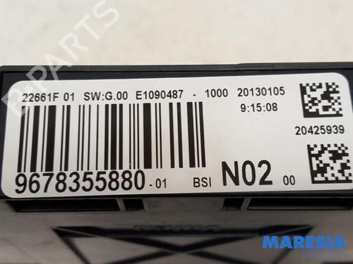 Used Engine control unit (ECU) PEUGEOT 208 I (CA_, CC_) 1.2 VTI 82 (82 hp) 31521361