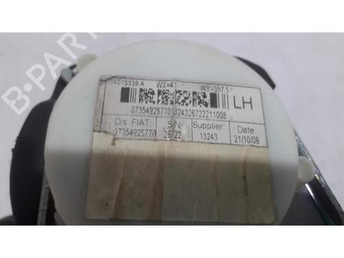 Rear left seatbelt FIAT 500 (312_) 1.2 (312AXA1A) | BP31483526I29