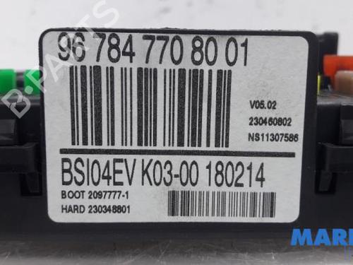 Engine control unit (ECU) CITROËN BERLINGO Box Body/MPV (B9) 1.6 HDi 90 | BP31433183M57 