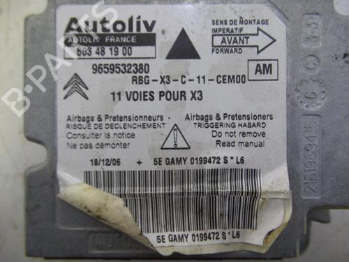 ECU airbags CITROËN C5 II Break (RE_) 1.6 HDi (RE9HZC, RE9HYB) | BP31423461M53