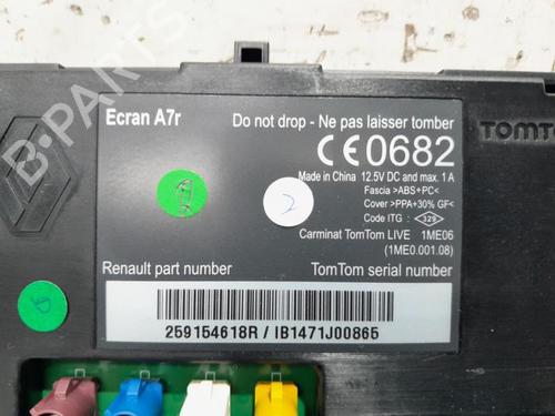 Display monitor RENAULT GRAND SCÉNIC III (JZ0/1_) 1.6 dCi (JZ00, JZ12) | BP31414182C48