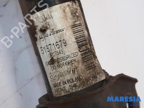 Right front shock absorber FIAT 500 (312_) 1.2 (312AXA1A) | BP31392461M17 