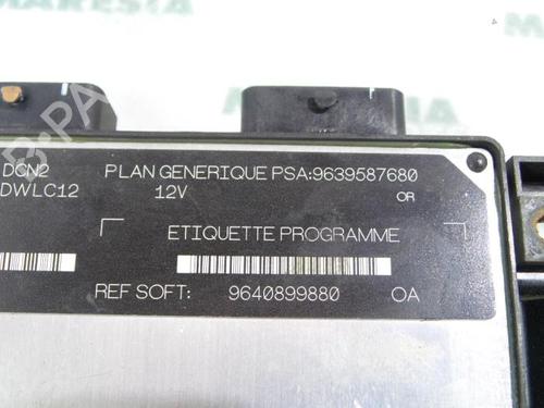 Engine control unit (ECU) PEUGEOT 206 Hatchback (2A/C) 1.9 D | BP31489772M57 - Image 2