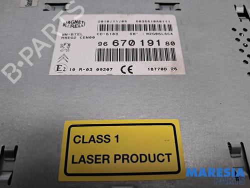 Radio CITROËN C4 II (NC_) 1.6 VTi 120 (NC5FS0, NC5FS9) | BP31460831E6