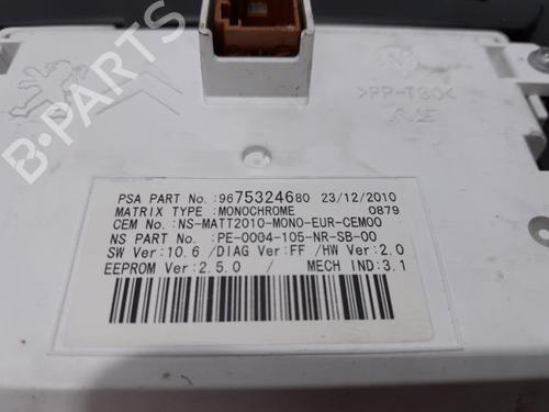 Instrument cluster PEUGEOT 508 SW I (8E_) 1.6 THP | BP31448332C47 