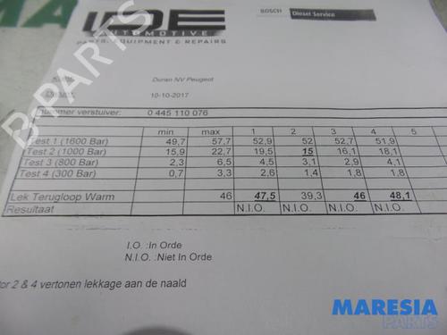 Injector PEUGEOT 307 Break (3E) 2.0 HDI 90 | BP31470599M100 - Image 2