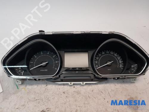 Used Instrument cluster PEUGEOT 208 I (CA_, CC_) 1.2 VTI 82 (82 hp) 31509921